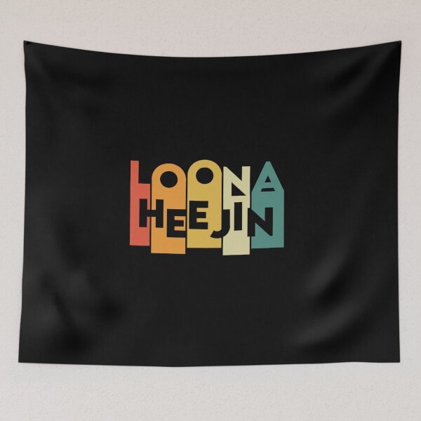 Item preview, LOONA Heejin Retro Typography  designed and sold by AliffStudio.
