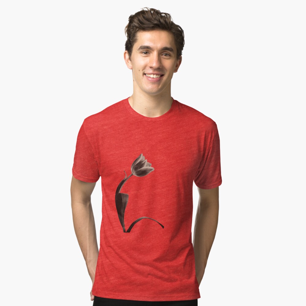 Antique Tulip Tri-blend T-Shirt