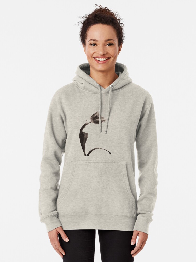 Alternate view of Antique Tulip Pullover Hoodie
