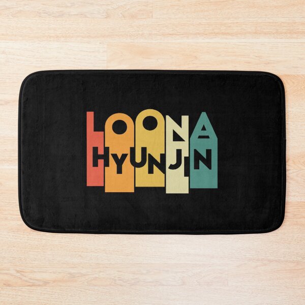 Item preview, LOONA Hyunjin Retro Typography  designed and sold by AliffStudio.