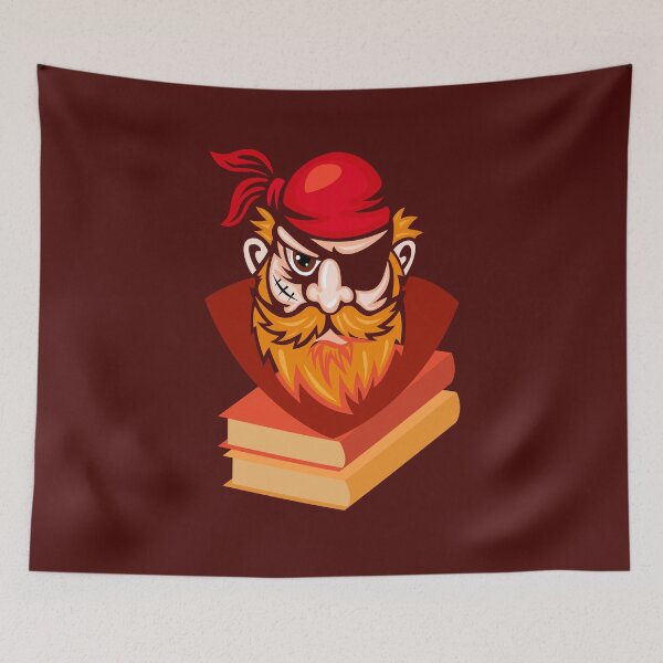 Item preview, Book Pirate, aye, aye, matey! designed and sold by tmdaliggr.