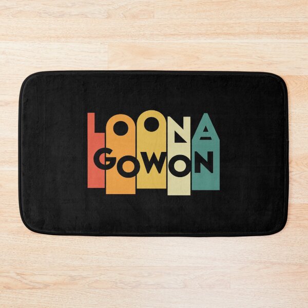 Item preview, LOONA Go Won Retro Typography  designed and sold by AliffStudio.