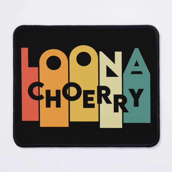 Item preview, LOONA Choerry Retro Typography  designed and sold by AliffStudio.