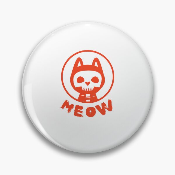 Item preview, Esquema de esqueleto de gato naranja Miau Ilustración de Halloween designed and sold by jingenuity.