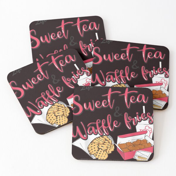 Item preview, Life Is About Sweet Tea And Waffle Fries Funny Gift  designed and sold by AARONMAGNUSO.