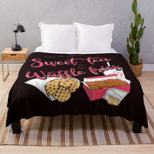 Item preview, Life Is About Sweet Tea And Waffle Fries Funny Gift designed and sold by AARONMAGNUSO.