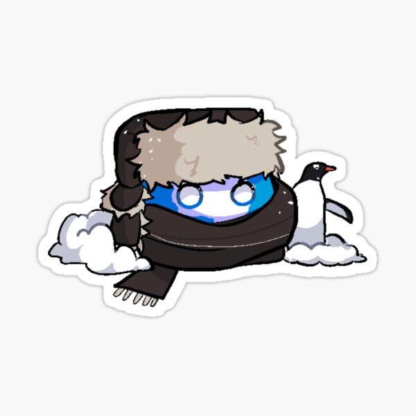 Item preview, Antarctica Countryball designed and sold by Roman Neil.