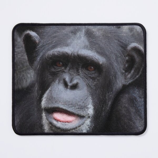 Item preview, Chimp Raspberry designed and sold by MathenaArt.