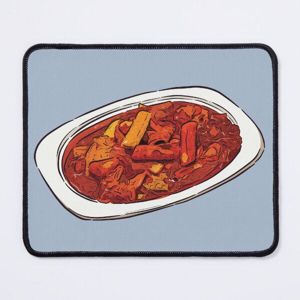 Item preview, Korean Topokki - Spicy Stir Fried Rice Cakes designed and sold by Alicia Chee.