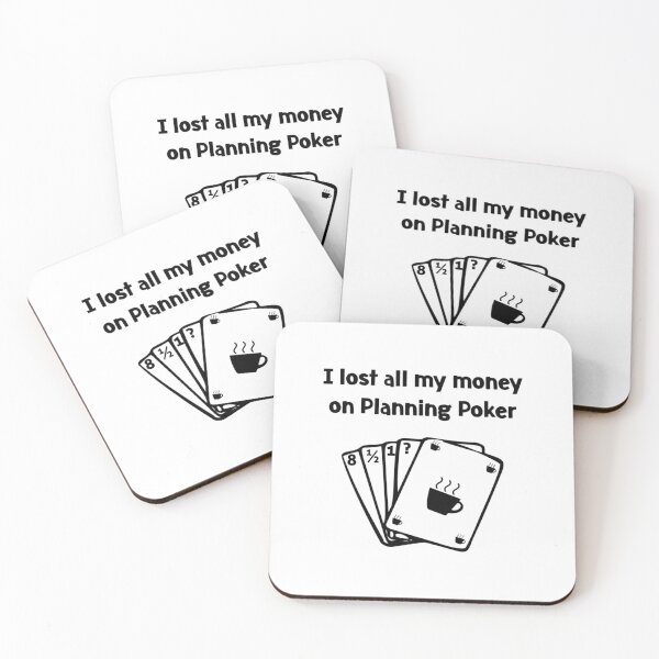 Item preview, Agile Planning Poker Lost all my Money   designed and sold by keatonsEET.