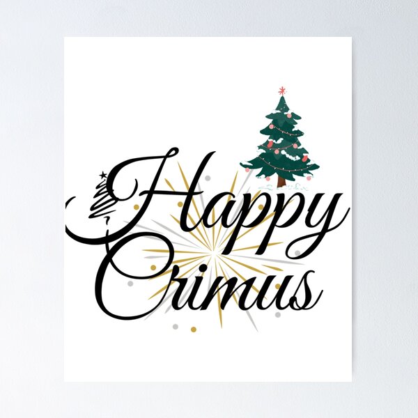 Item preview, Happy Crimus year designed and sold by Vivaldiwatson.