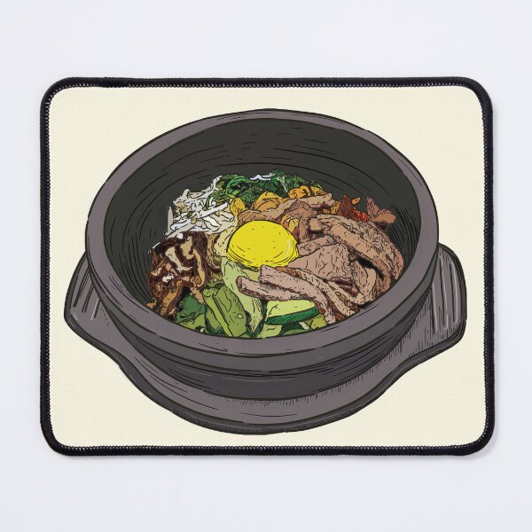 Item preview, Korean Bibimbap Served In A Stone Bowl designed and sold by Alicia Chee.