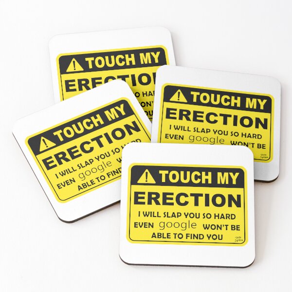 Item preview, Scaffolder; Touch My Erection; designed and sold by StickerApe.