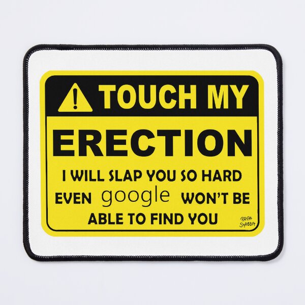 Item preview, Scaffolder; Touch My Erection; designed and sold by StickerApe.