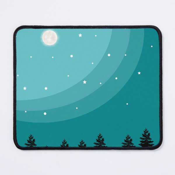 Item preview, Dark Night - Full Moon Landscape designed and sold by Abhishek Goldar.