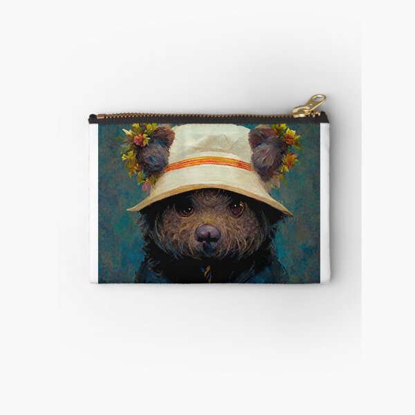 Item preview, Cute Bear Wearing Summer hat designed and sold by AnimalArtPhotos.