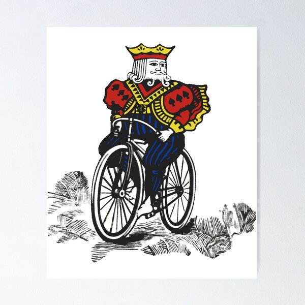 Playing Bicycle Joker RARE Antique Big Bicycle Playing Cards Deck