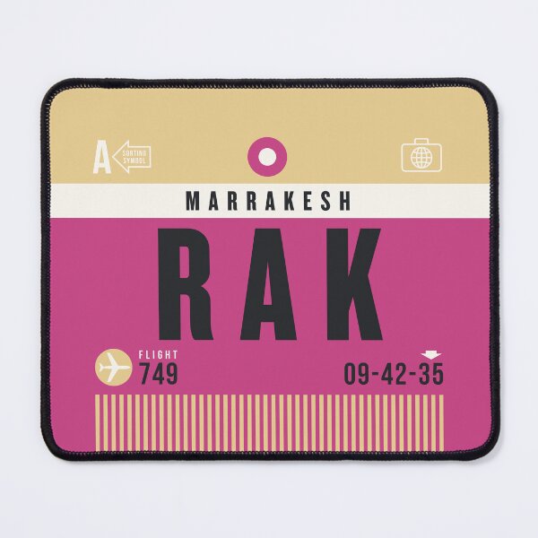 Item preview, Luggage Tag A - RAK Marrakesh Morocco designed and sold by VoodooCircus.