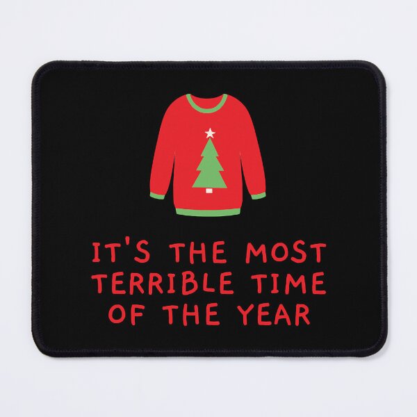 Item preview, It&x27;s the Most Terrible Time of the Year - Offensive Christmas Sweater (White) Baby One-Piece designed and sold by AdrianHamilton.