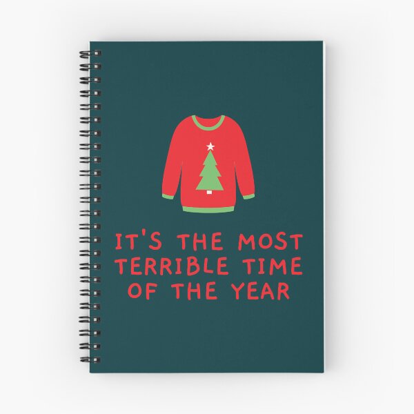 Item preview, It&x27;s the Most Terrible Time of the Year - Offensive Christmas Sweater (White) Baby One-Piece designed and sold by AdrianHamilton.