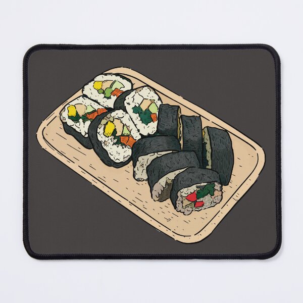 Item preview, Korean Kimbap - Seaweed Rice Rolls designed and sold by Alicia Chee.