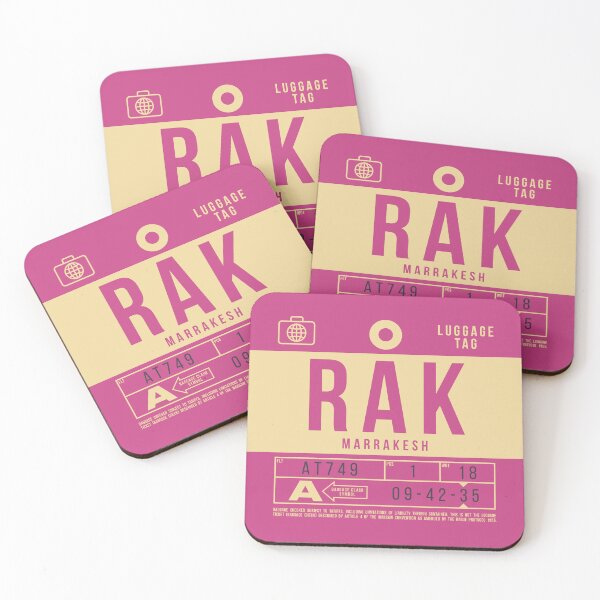 Item preview, Luggage Tag B - RAK Marrakesh Morocco designed and sold by VoodooCircus.