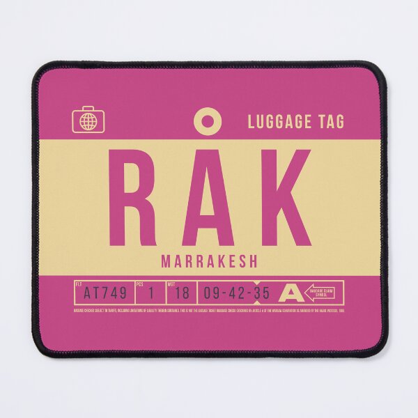 Item preview, Luggage Tag B - RAK Marrakesh Morocco designed and sold by VoodooCircus.