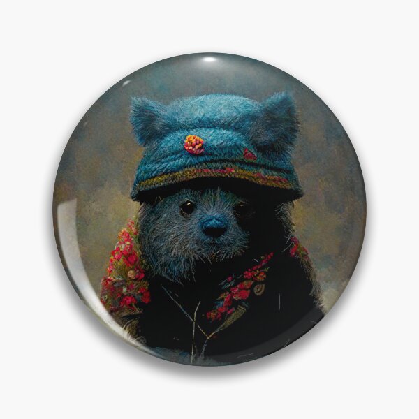 Item preview, Cute Bear Wearing A Hat designed and sold by AnimalArtPhotos.