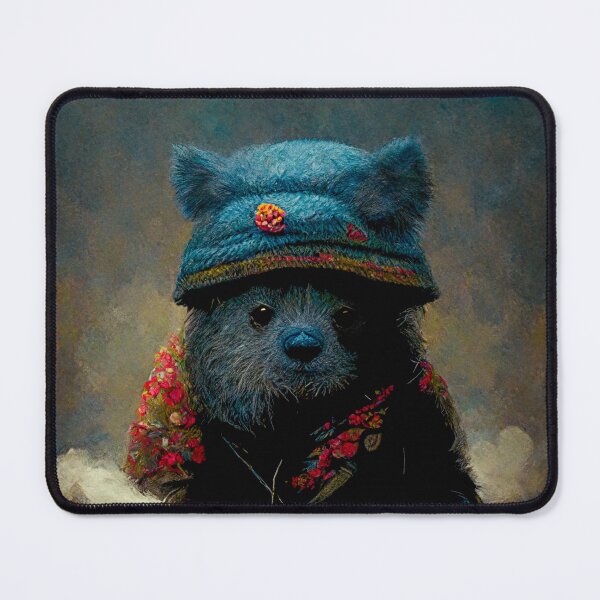 Item preview, Cute Bear Wearing A Hat designed and sold by AnimalArtPhotos.