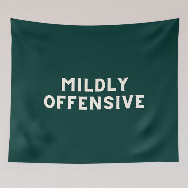 Item preview, Mildy Offensive - Sarcastic Quotes Classic T-Shirt designed and sold by AdrianHamilton.