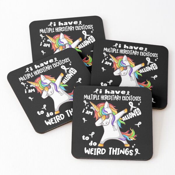 Item preview, Multiple Hereditary Exostoses Awareness Funny I have Multiple Hereditary Exostoses i'm allowed to do Weird Things! designed and sold by JanetShop809.