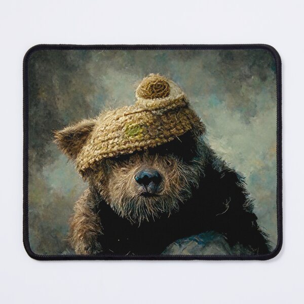 Item preview, Cute Bear Wearing A Hat designed and sold by AnimalArtPhotos.