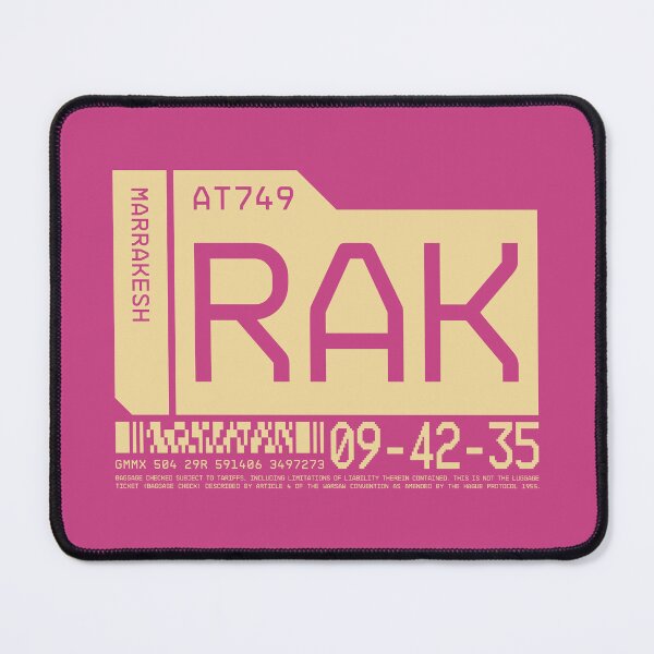 Item preview, Luggage Tag C - RAK Marrakesh Morocco designed and sold by VoodooCircus.