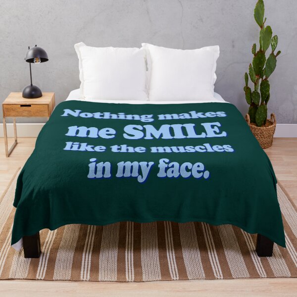 Item preview, Nothing makes me smile like the muscles in my face  designed and sold by AdrianHamilton.