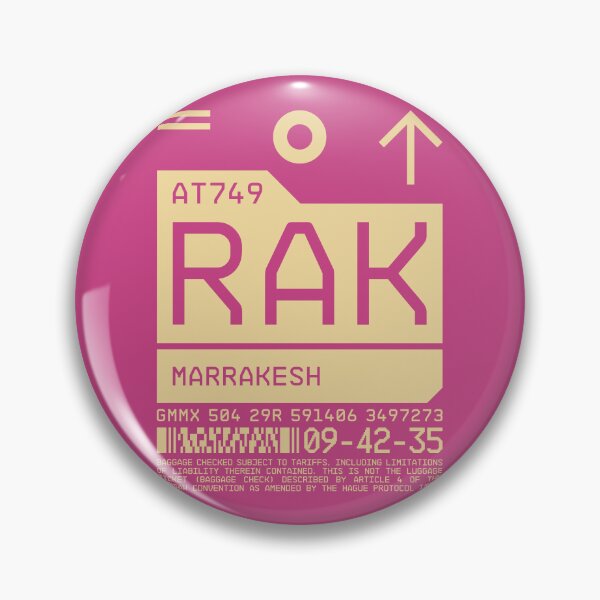 Item preview, Luggage Tag C - RAK Marrakesh Morocco designed and sold by VoodooCircus.