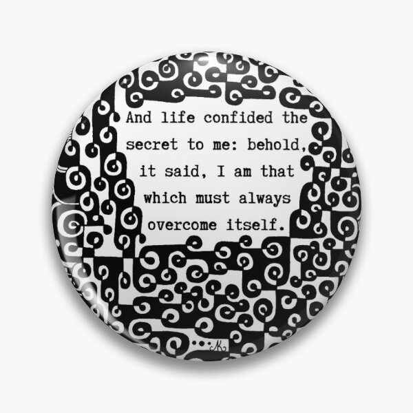 Item preview, Lifes SECRET quote by Nietzsche designed and sold by alicekoko.