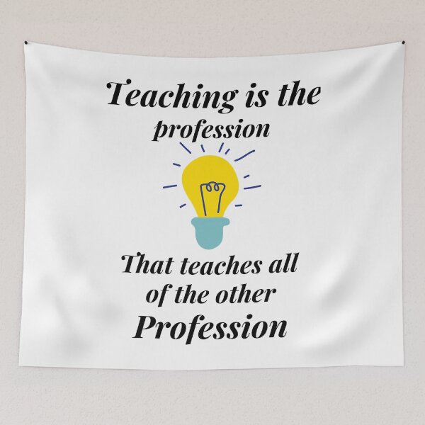 Item preview, Teaching Gives A Profession Essential T-Shirt designed and sold by AdrianHamilton.