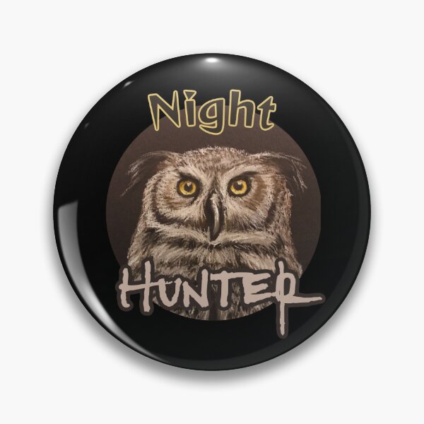 Item preview, Night Hunter Owl | night Bird designed and sold by NathBros.