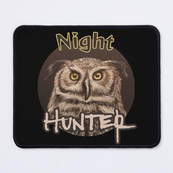 Item preview, Night Hunter Owl | night Bird designed and sold by NathBros.