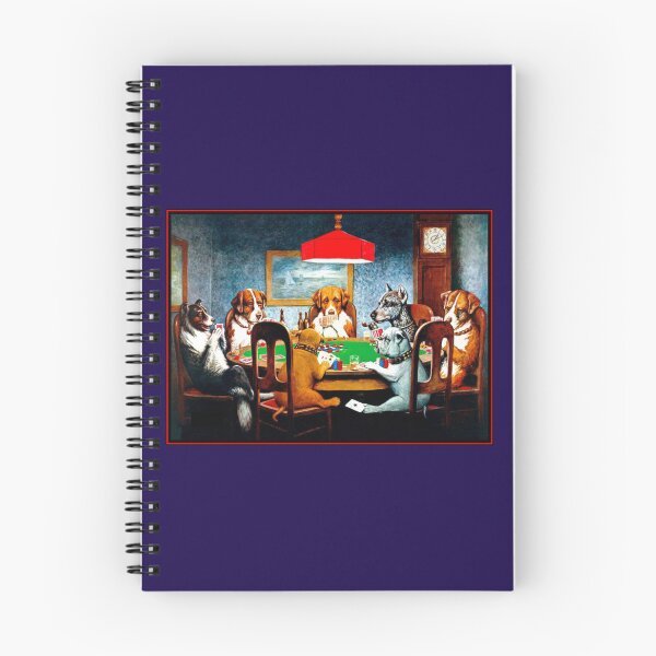 Item preview, DOGS PLAYING POKER  Vintage C M Coolidge Print   designed and sold by keatonsEET.
