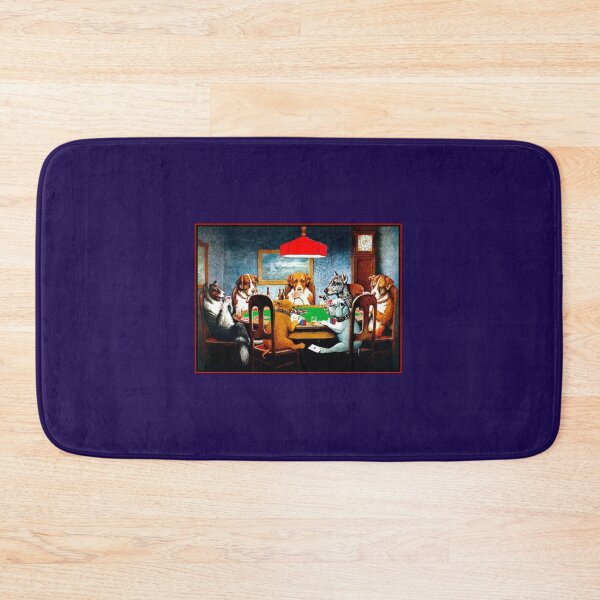 Item preview, DOGS PLAYING POKER  Vintage C M Coolidge Print   designed and sold by keatonsEET.