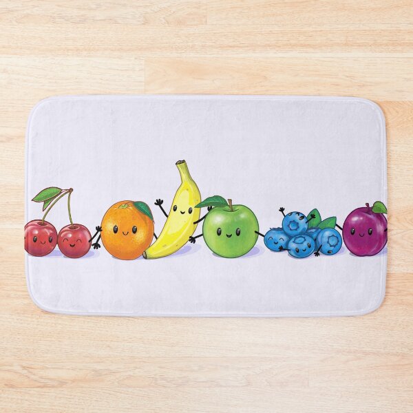 Item preview, Friendly Rainbow of Fruit designed and sold by ElephantShoe.