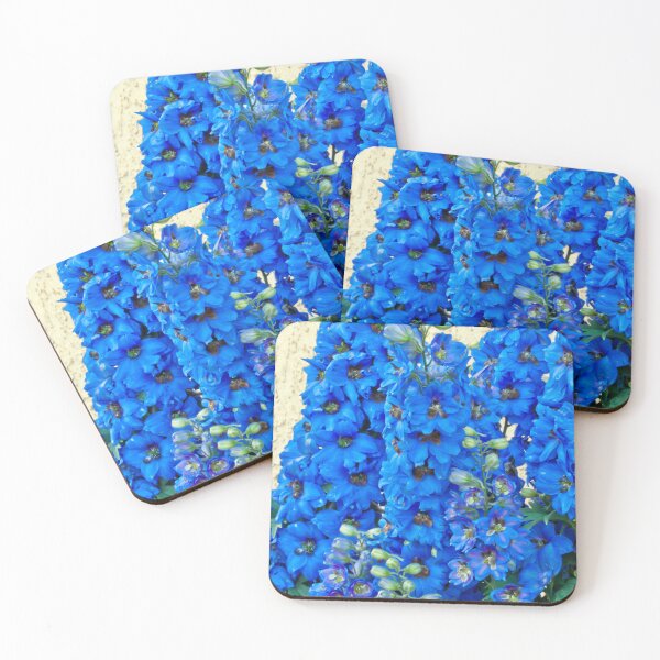 Item preview, Blue, Blue Delpheniums designed and sold by Sandra Foster.