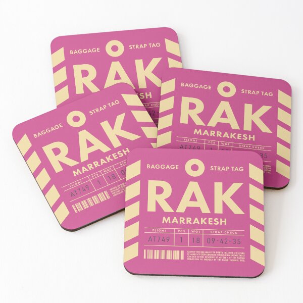 Item preview, Luggage Tag D - RAK Marrakesh Morocco designed and sold by VoodooCircus.