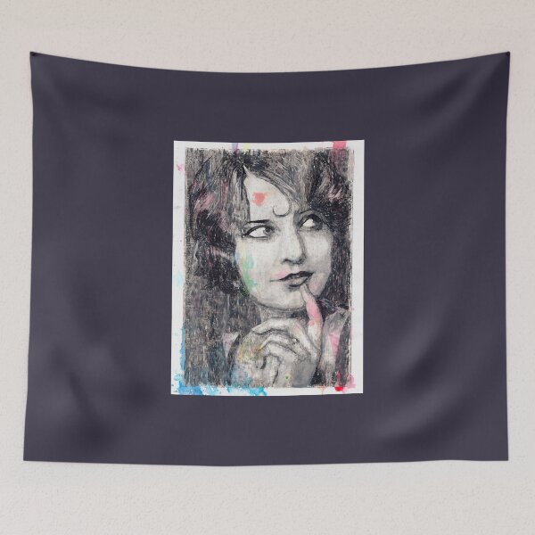 Item preview, Excellent Roles Film Original Vintage Barbara Stanwyck Hand Drawn Oil And Ink Portrait Music Classic designed and sold by HowardAngeline.