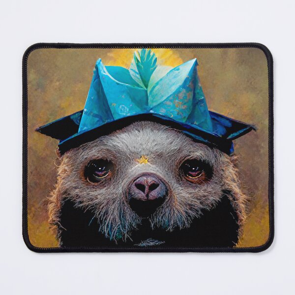 Item preview, Birthday Bear Wearing Party Hat designed and sold by AnimalArtPhotos.