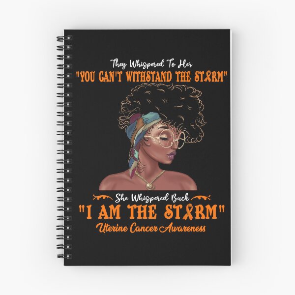 Item preview, I Am The Storm Uterine Cancer Awareness designed and sold by Gillosina.