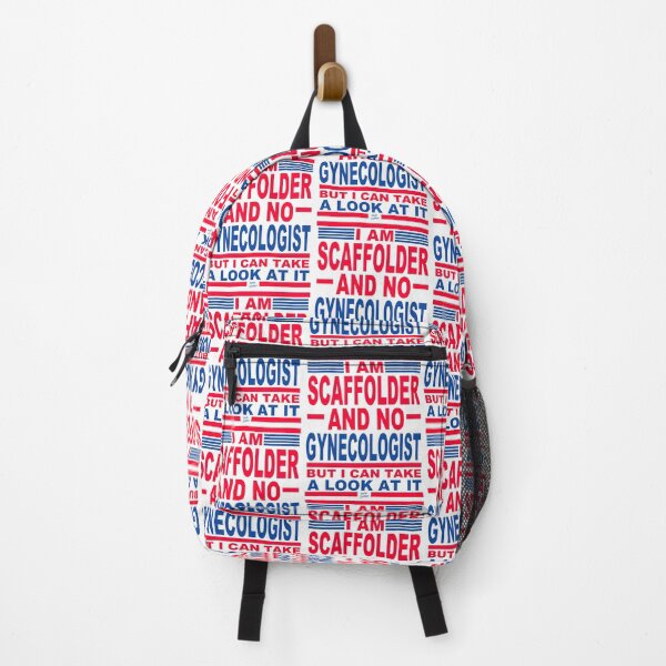 Item preview, I Am Scaffolder; No Gynecologist; designed and sold by StickerApe.