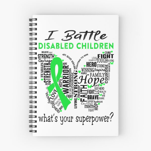 Item preview, Disabled Children Warrior - I Battle Disabled Children What is your Superpower? designed and sold by KirstybShop.