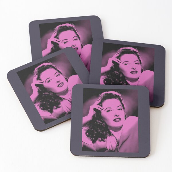 Item preview, Excellent Roles Film Original Vintage Barbara Stanwyck In Black And Pink Graphic Gift designed and sold by HowardAngeline.